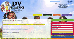 Desktop Screenshot of dvpediatrics.com